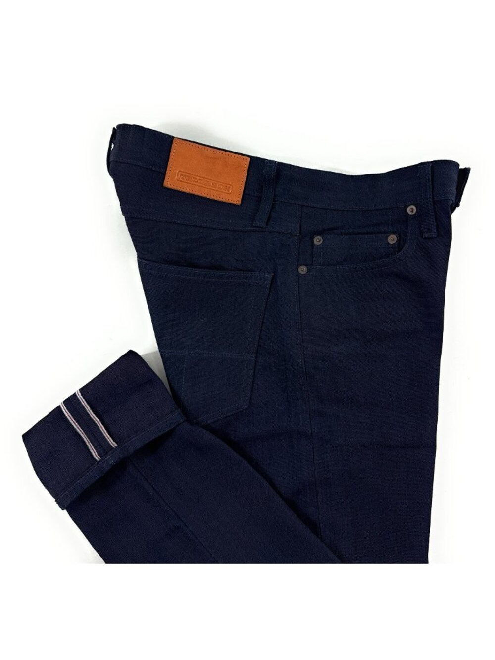 Tellason Selvedge Jeans Size 29x34 Ladbroke Grove Slim Tapered Dark Indigo Denim